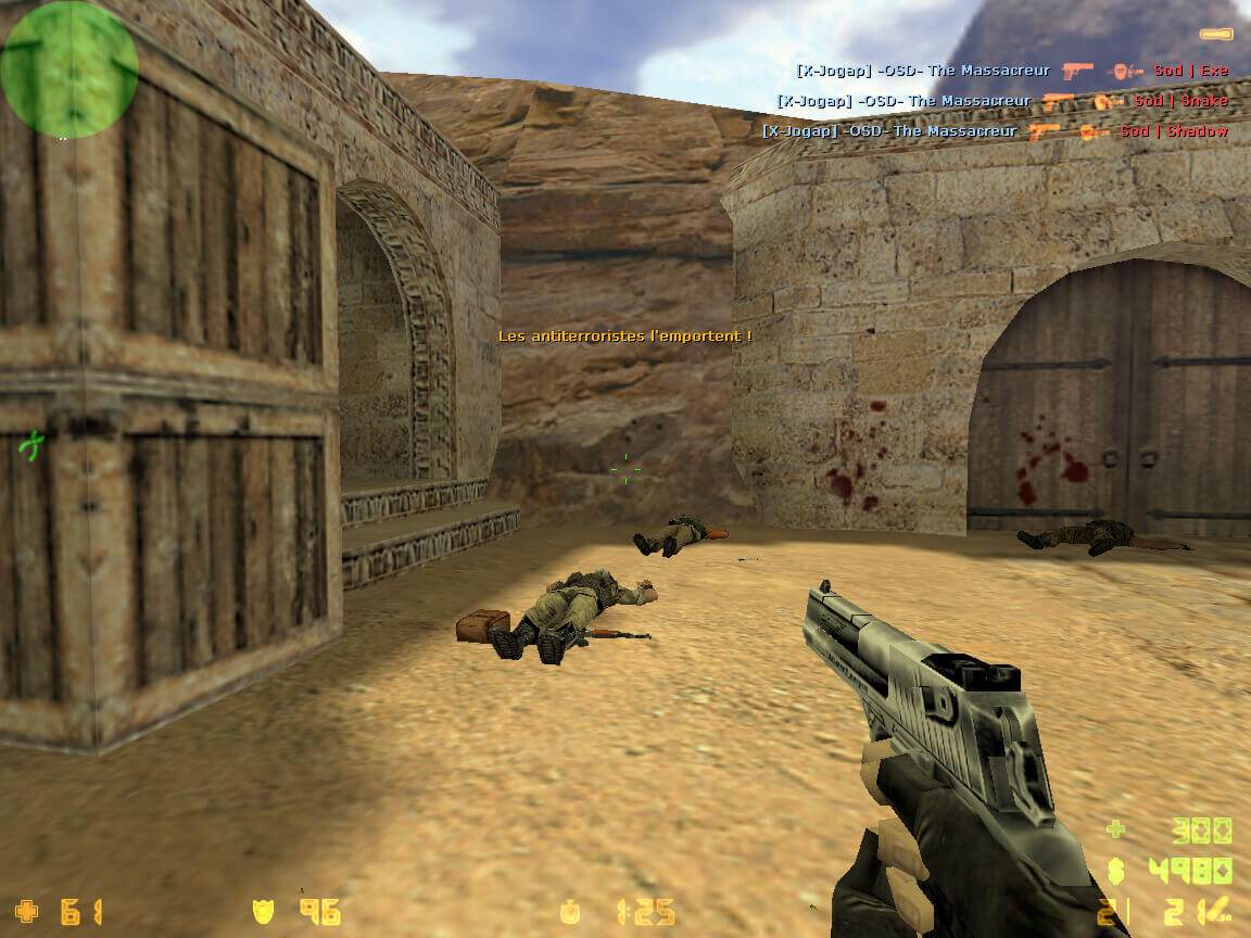 CS 1.6 - 3 HS kills avec Deagle