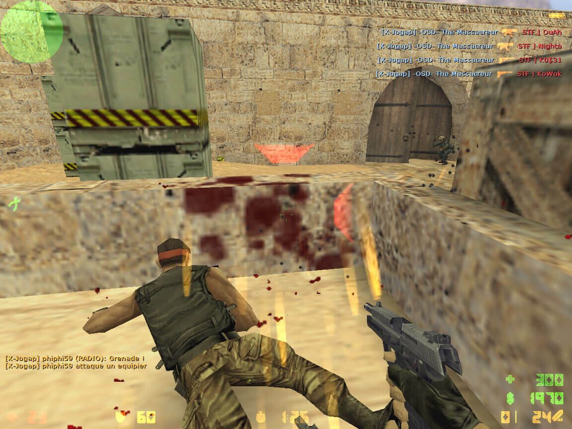 CS 1.6 - mp7 avec combo USP